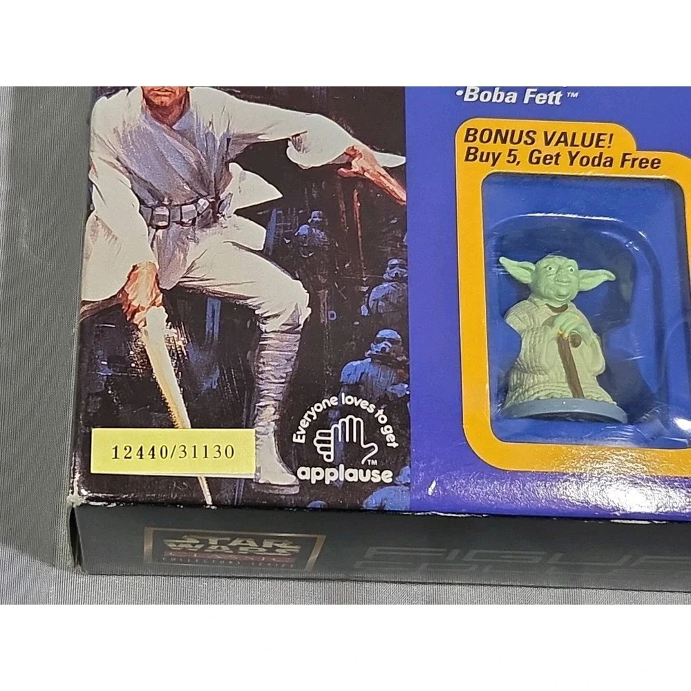 Vtg 1997 BLOCKBUSTER EXCLUSIVE Star Wars Figurine Collection‎ Applause Toys Ltd